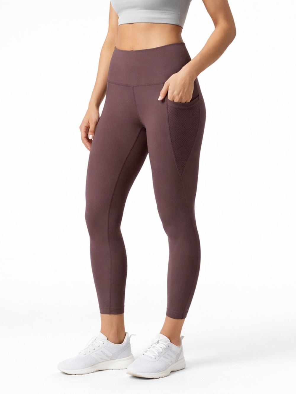 90 Degree By Reflex Leggings XS High Waist 7/8 Yoga Gym Pockets